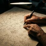 Exploring Hidden Patterns in Our Lives Hand_tracing_diagram_on_paper_202606241537